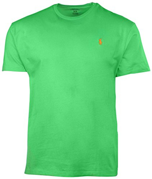 Ralph Lauren Polo Mens Classic Fit Short Sleeve T-Shirt Racing Green  Medium