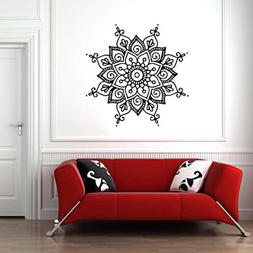 Wall Sticker Mandala Floral Ornament Abstract Pattern Tracery Tattoo Vinyl Mural Decal Art Decor EH2953