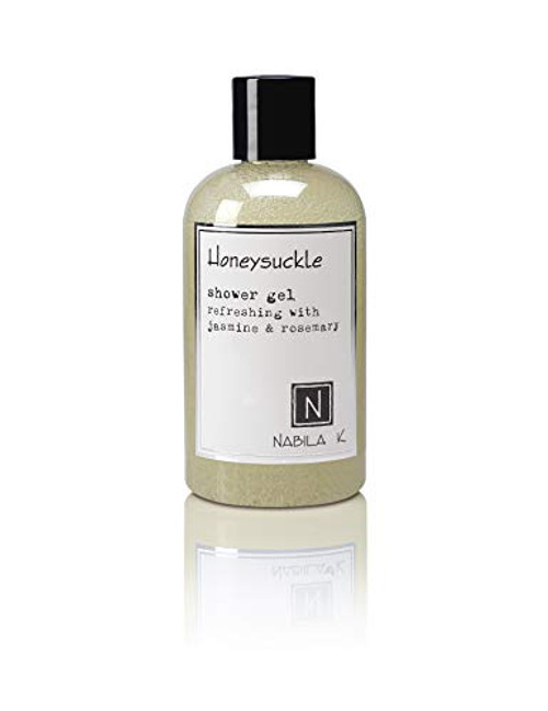 N Nabila K Honeysuckle Shower Gel  Refreshing with Jasmine and Rosemary  8 ounces
