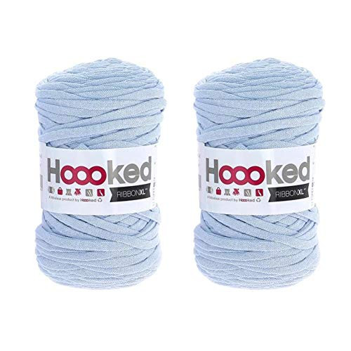 Hoooked Ribbon XL Yarn -2 Pack- - Powder Blue -RXL 44-
