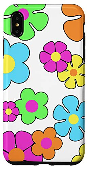iPhone XS Max Psychedelic Flower Power 60_s 70_s Groovy Hippy Boho Daisy Case iPhone XS Max Psychedelic Flower Power 60_s 70_s Groovy Hippy Boho Daisy Case