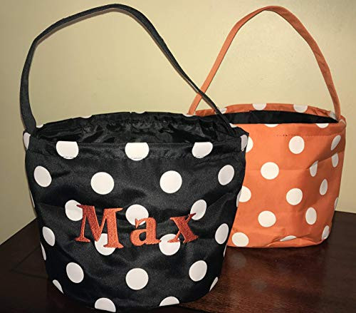 Trick or Treat Bag  Trick or Treat Bucket  Halloween Bucket  Personalized Halloween  Halloween Tote  Halloween Bag  Halloween Basket