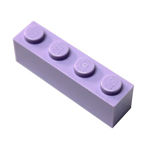 LEGO Parts and Pieces  Lavender -Medium Purple- 1x4 Brick x100