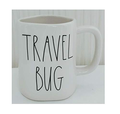 Rae Dunn Artisan Collection by Magenta Travel Bug Coffee Tea Mug LL