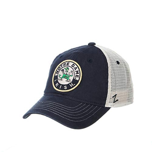 NCAA Notre Dame Fighting Irish Men_s Lancaster Relaxed Hat  Primary team color White  Adjustable