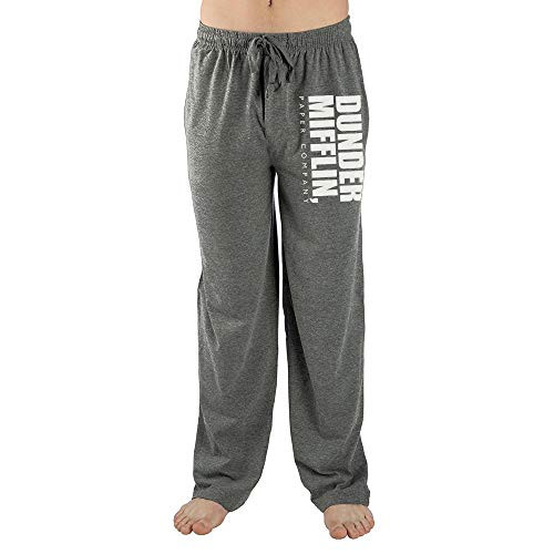 The Office Mens Dunder Mifflin Paper Company Pants-Large