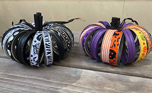 Halloween Mason Jar Lid Pumpkins Canning Jar Lid Pumpkins Halloween Decor