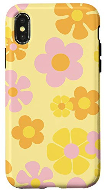 iPhone X XS Hippie Psychedelic Flower Power 60_s 70_s Groovy Boho Daisy Case iPhone X XS Hippie Psychedelic Flower Power 60_s 70_s Groovy Boho Daisy Case
