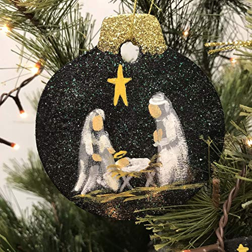 Nativity Ornament Jesus Mary Joseph Christmas