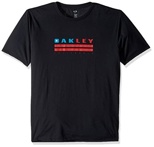 Oakley Men_s California Tee  Blackout  L