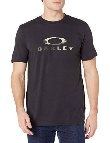 Oakley Men_s CAMO Ellipse TEE  Blackout  L