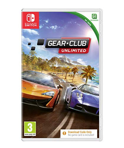 Gear Club Replay -Code in A Box- NSW -Nintendo Switch-