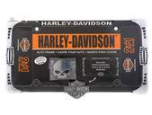 FRAME Harley-Davidson Willie G Skull  and  B and S 2-in-1 License Plate