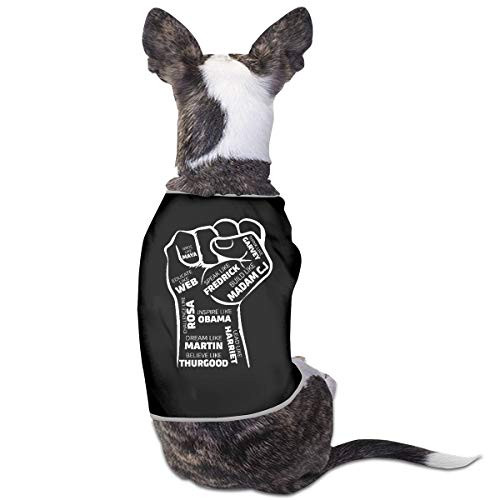 N C Black Lives Matter Pet Clothes T-Shirt Dog Cat Vest Puppy Clothing Pet Coat N C Black Lives Matter Pet Clothes T-Shirt Dog Cat Vest Puppy Clothing Pet Coat