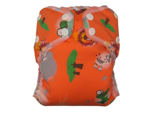 Mother-Ease Duo All-In-Two Cloth Diaper Cover - Yellow - S -10-18 lbs-