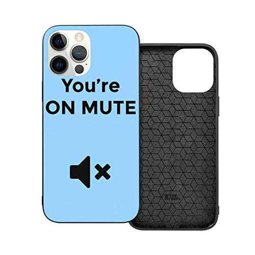 You-Re O-N Mu-Te Protection Case Compatible with Phon 12 Shockproof Mobile Phon Case Anti-Scratch Covers Ip12 Pro-6.1