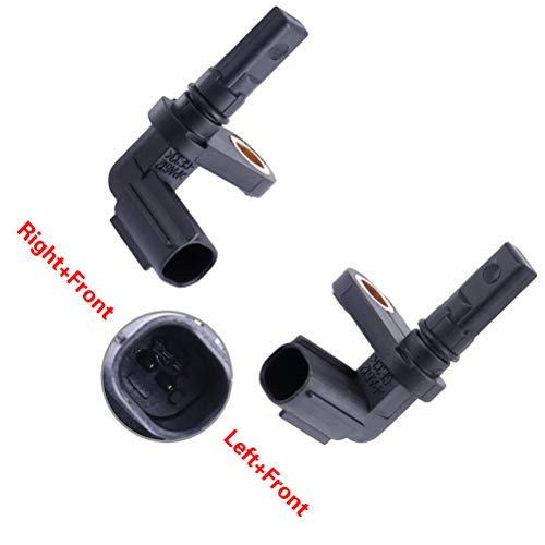 FINDAUTO 2PCS Left  and  Right  and  Front ABS Wheel Speed Sensor ALS1791  895420C020  ALS1790  89542-0C020  5S8660  SU10122 fit for 2008-2014 T-oyota Sequoia 2007-2014 T-oyota Tundra