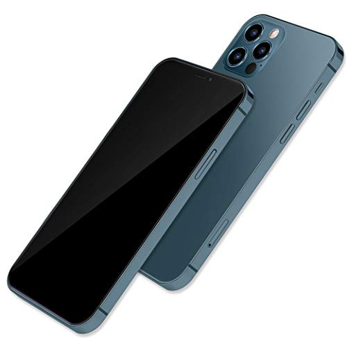 -Full Metal- Dummy Phone Display Model Compatible with Apple iPhone 12 Pro Max 12 Mini Non-Working Upgraded Metal Frame -12pro max Blue blackscreen-