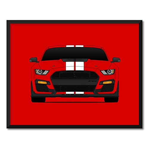CUSTOMIZABLE COLOR Shelby GT500 2020 S550 Ford Mustang Inspired Poster Print Wall Art Decor Handmade Carroll Shelby S1 CUSTOMIZABLE COLOR Shelby GT500 2020 S550 Ford Mustang Inspired Poster Print Wall Art Decor Handmade Carroll Shelby S1