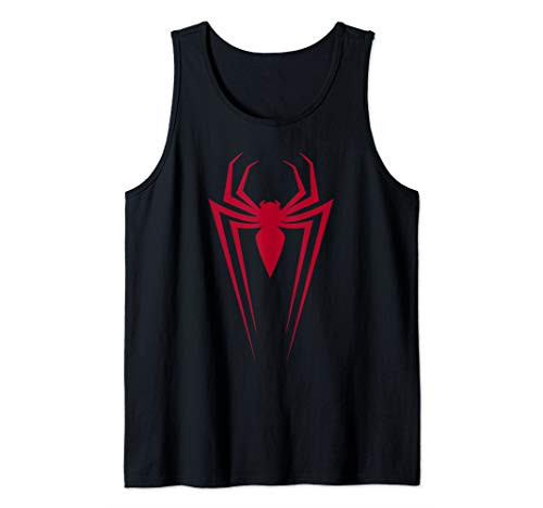 Marvel Spider-Man Red Spider Logo Tank Top