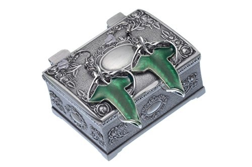 REINDEAR The Lord of the Rings Costume Elven Leaf Pendant Earrings US Seller (Earrings w/ Jewelry Box) REINDEAR The Lord of the Rings Costume Elven Leaf Pendant Earrings US Seller (Earrings w/ Jewelry Box)