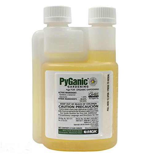 PyGanic Gardening 8oz, Botanical Insecticide Pyrethrin Concentrate for Organic Gardening PyGanic Gardening 8oz, Botanical Insecticide Pyrethrin Concentrate for Organic Gardening