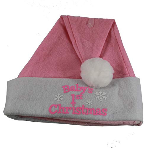 Connie N Randy Holiday Style Pink Baby_s 1st Christmas Santa Hat