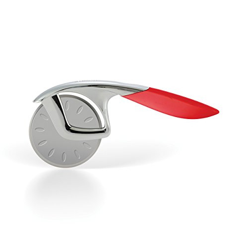 Savora Stainless Steel Pizza Wheel, Crimson