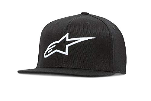Alpinestars Men_s Ageless Flat Hat  Black  Large X-Large