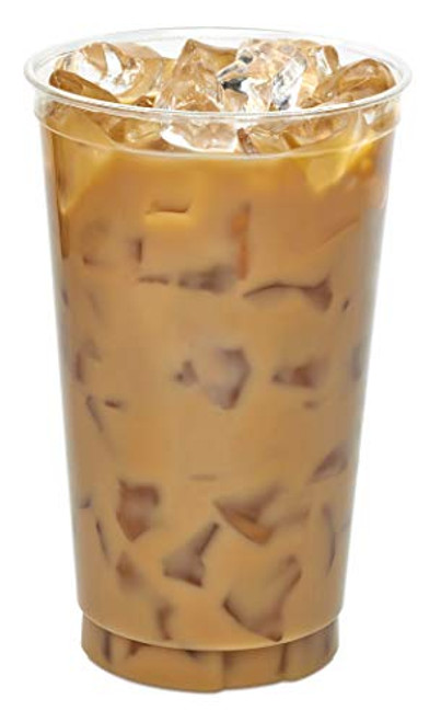 Clear Plastic Disposable Pet Cups - 32 oz Cups 50 Pack - Crystal Clear PET Cup - Cold Smoothie - Iced Coffee Go Cups - Ideal for Coffee Parfait Juice Soda Cocktail Party Cups -32oz 50 count- Clear Plastic Disposable Pet Cups - 32 oz Cups 50 Pack - Crystal Clear PET Cup - Cold Smoothie - Iced Coffee Go Cups - Ideal for Coffee Parfait Juice Soda Cocktail Party Cups -32oz 50 count-