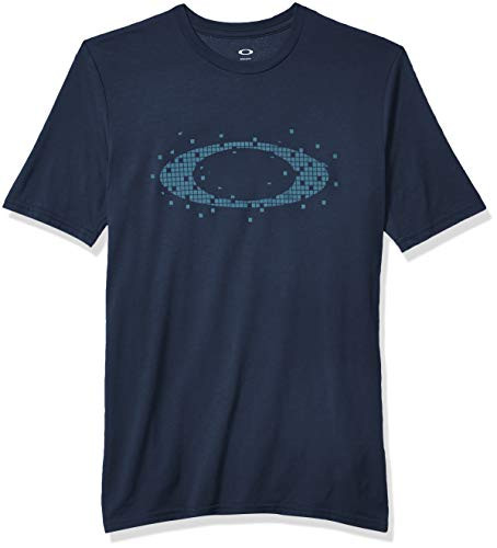 Oakley Men_s Ellipse Dots Tee  Foggy Blue  XL