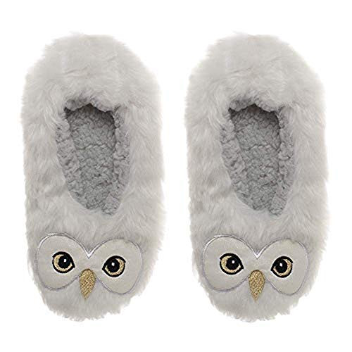 Bioworld Harry Potter Hedwig Padded Slippers -Large Extra Large- White