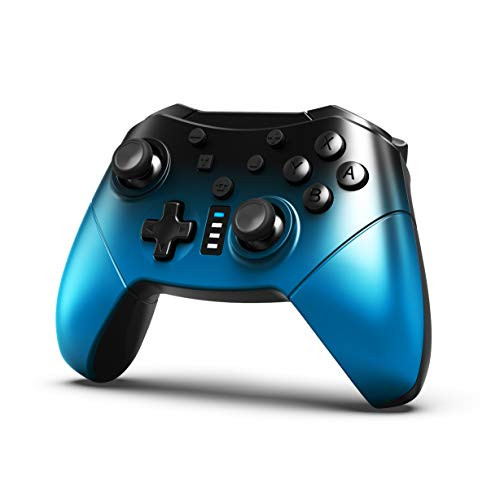 Switch Pro Controller  Comfortable Wireless Controller Ergonomic Long-Time Play Support Turbo Function Motion Control Dual Vibration  Compatible with Switch  and  Switch Lite