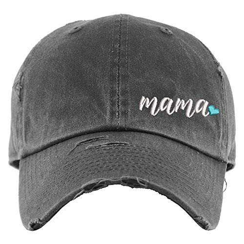 Mama Hat - Distressed Baseball Cap OR Ponytail Hat - Custom Hat - Gift For Mom - Gifts for New Moms