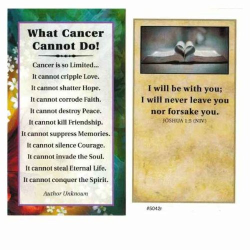 What Cancer Cannot Do Pocket Cards Package of 100