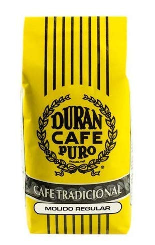 Panama Cafe Duran Tradicional - Regular Ground Coffee From Boquete Highland. Coffee Traditional Roast Oldest Coffee Manufactured in Panama