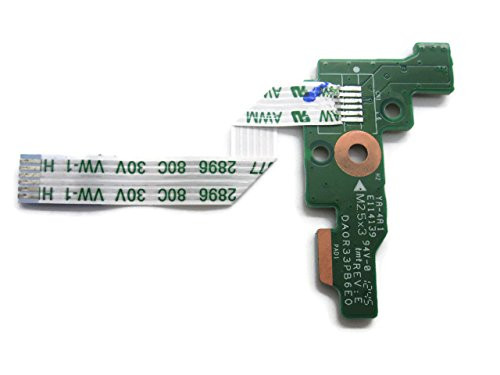 New Power Switch Button Board with Ribbon Cable Replacement for HP Pavilion G7-2000 Series g7-2002xx g7-2010nr g7-2017cl g7-2017us g7-2022us g7-2023cl g7-2030ca g7-2033ca g7-2052xx g7-2054ca