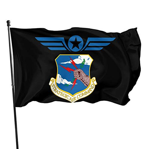 IOHAGA U S Strategic Air Command 3x5 Foot Flag Outdoor 3x5 Ft Flags Best Military Flag is Not Damaged Durable