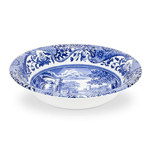 Spode Blue Italian Earthenware 6-1/4-Inch Cereal Bowl