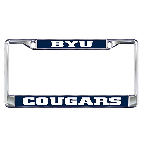 BYU Cougars Plate Frame DOMED BYU COUGARS FRAME