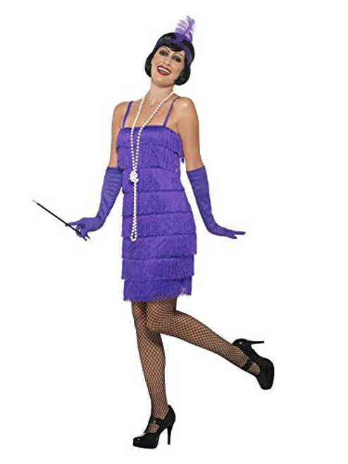 Smiffys Flapper Costume - Medium - Dress Size 10-12