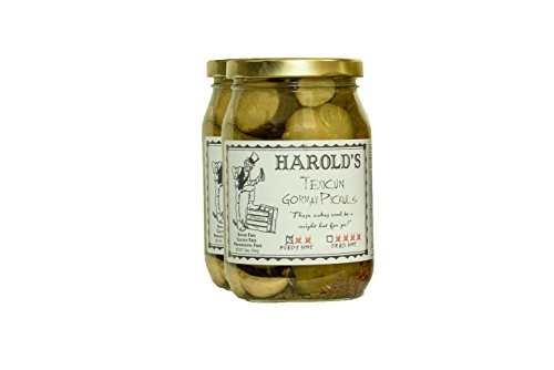 Harold_s Spicy 2X Habanero Dill Pickle 2 16 oz pints