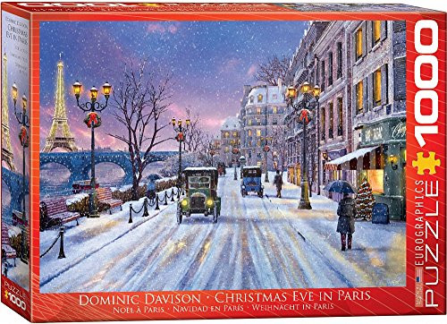 EuroGraphics Christmas Eve in Paris Puzzle (1000 Piece)