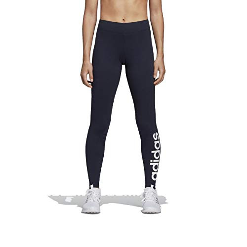 adidas Women_s Essentials Linear Tights  Ink White XS A