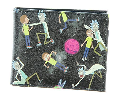 Rick and Morty All Over Print Sublimated Bi-Fold Wallet