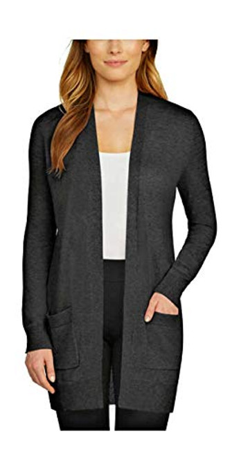 Matty M Ladies_ Cardigan -Charcoal XXL- Matty M Ladies_ Cardigan -Charcoal XXL-