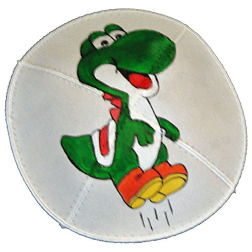Hand-painted Kippah -Yarmulke- with Yoshi