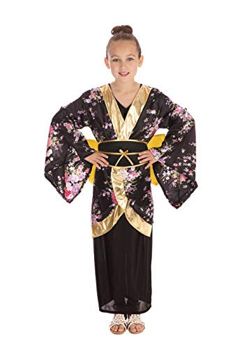 Bristol Novelty CC660 Geisha Girl Costume  Medium  Approx Age 5 - 7 Years  Geisha Girl -M-