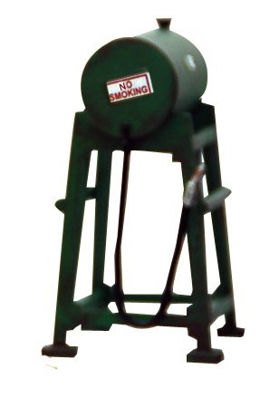 Perma-Scene Fuel Tank Single -2- N Scale Train Building