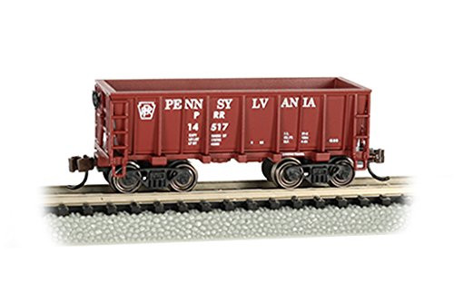 Ore Car - PENNSYLVANIA - TUSCAN RED - N Scale